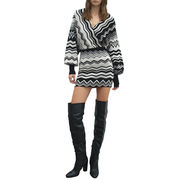 ABITO CORTO IN JACQUARD ABITO CORTO IN JACQUARD