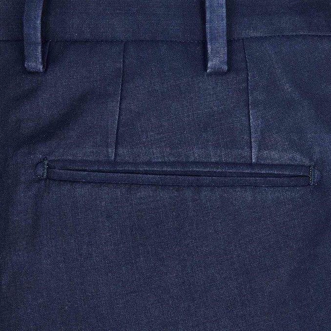 ABITO DUE BOTTONI IN FRESCO LANA Uomo Blu