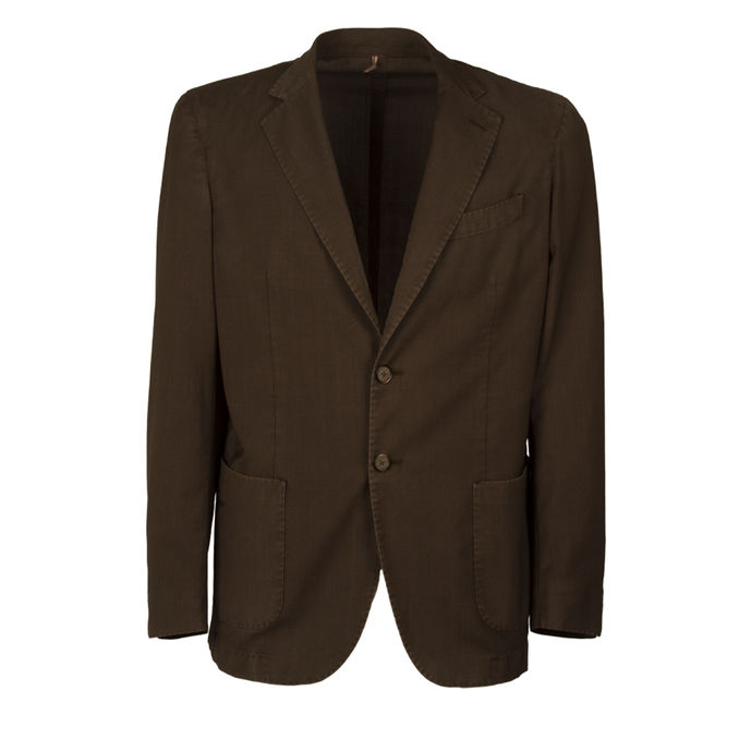 ABITO DUE BOTTONI IN FRESCO LANA Uomo Tortora