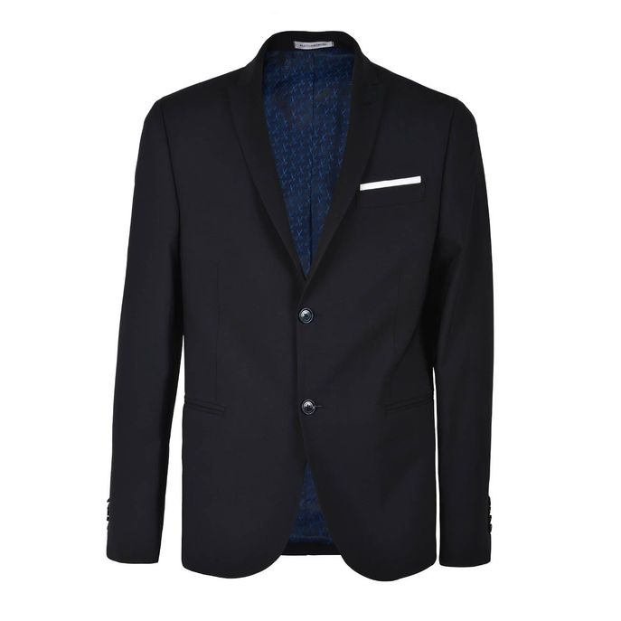 ABITO ESTATE FRESCO IN LANA Uomo Navy