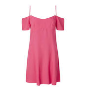 ABITO IN CREPE CON SPALLE SCOPERTE Donna Pink Flash ABITO IN CREPE CON SPALLE SCOPERTE Donna Pink Flash