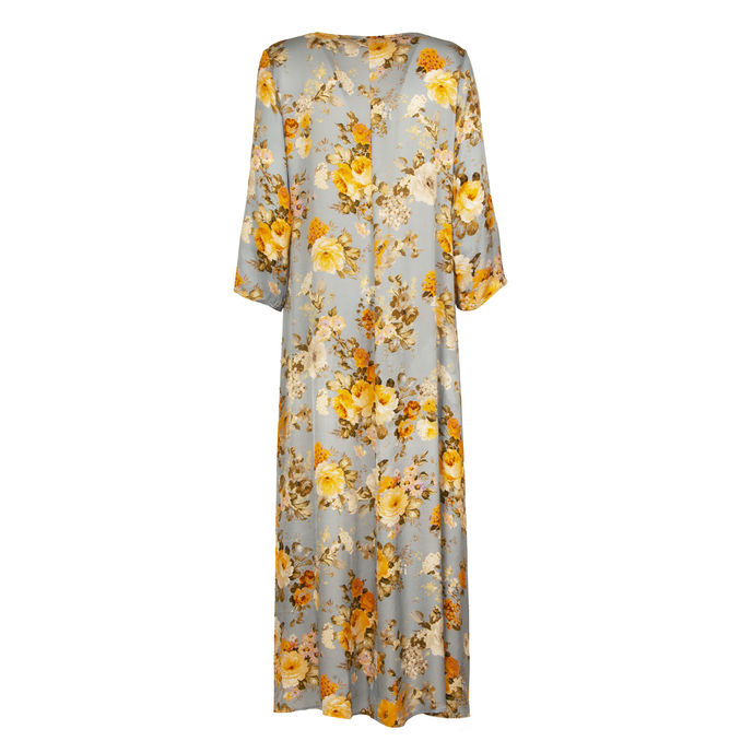 ABITO LUNGO FIORE Donna Polinesia
