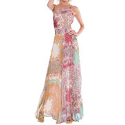 ABITO LUNGO MONOSPALLA IN SETA Donna Secami Rosa ABITO LUNGO MONOSPALLA IN SETA Donna Secami Rosa