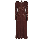 ABITO PUNTO PIZZO SCHIENA SCOPERTA Donna Terracotta ABITO PUNTO PIZZO SCHIENA SCOPERTA Donna Terracotta