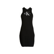 ABITO SOTTOVESTE A COSTINE SLIM Donna Nero ABITO SOTTOVESTE A COSTINE SLIM Donna Nero