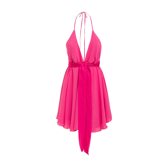 ABITO WEST COAST CON SPALLINE Donna Fuxia