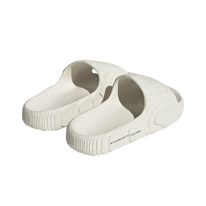 ADILETTE 22 Unisex White Black