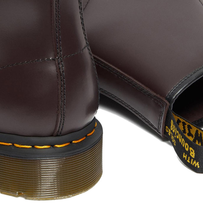 ANFIBIO 1460 Donna Burgundy Smooth