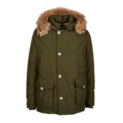 ARCTIC ANORAK CON CAPPUCCIO FISSO E PELO Uomo Green stone ARCTIC ANORAK CON CAPPUCCIO FISSO E PELO Uomo Green stone