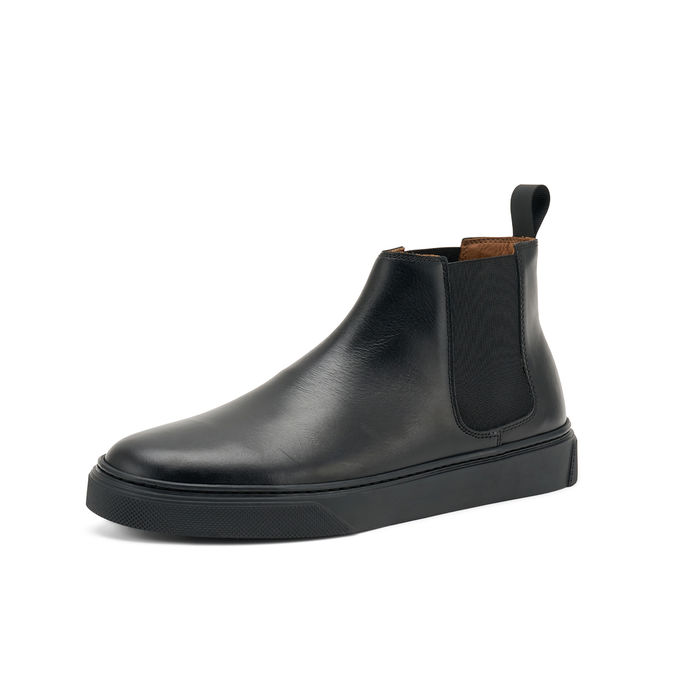 BEATLES URBAN IN PELLE Uomo Nero Nero