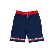 BERMUDA BASKETBALL CON BANDA LOGO Bimbo Dress blue BERMUDA BASKETBALL CON BANDA LOGO Bimbo Dress blue