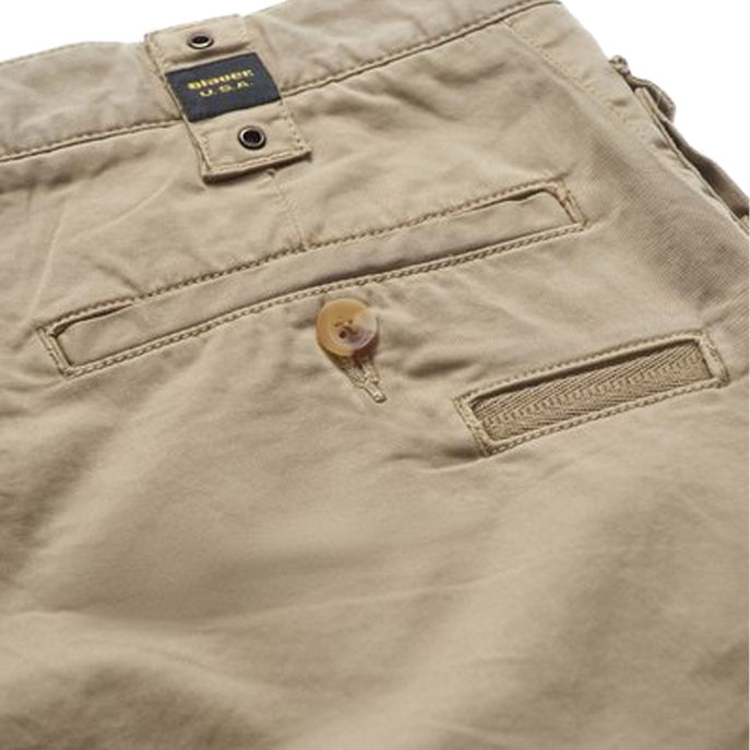 BERMUDA CARGO TASCONATO Uomo Beige