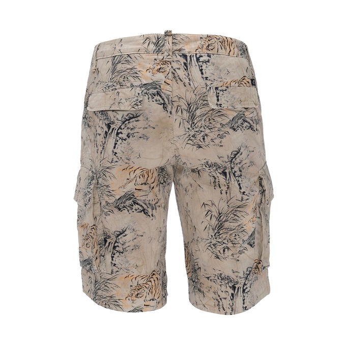 BERMUDA CHILE CARGO Uomo Sabbia Nero