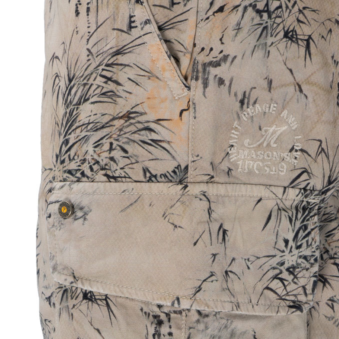 BERMUDA CHILE CARGO Uomo Sabbia Nero