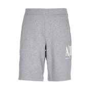 BERMUDA CON LOGO RICAMATO Uomo Grey melange BERMUDA CON LOGO RICAMATO Uomo Grey melange