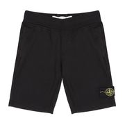 BERMUDA CON TASCHINO E LOGO SULLA COSCIA Bambino Nero BERMUDA CON TASCHINO E LOGO SULLA COSCIA Bambino Nero