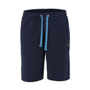 BERMUDA COTONE GARZATO E LOGO RICAMATO Uomo Zaffiro Scuro BERMUDA COTONE GARZATO E LOGO RICAMATO Uomo Zaffiro Scuro