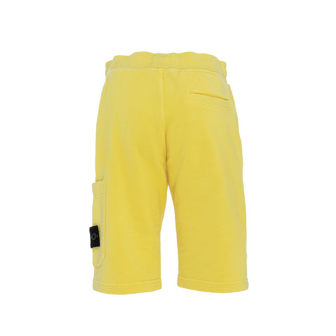 BERMUDA IN COTONE Bambino Giallo