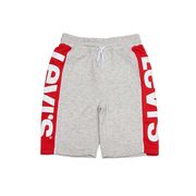 BERMUDA IN COTONE CON BANDE LOGATE Bimbo Light grey BERMUDA IN COTONE CON BANDE LOGATE Bimbo Light grey