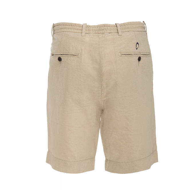 BERMUDA IN LINO Uomo Wetsand