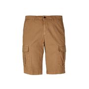 BERMUDA TASCONATO IN MISTO COTONE E LINO Uomo Kaki BERMUDA TASCONATO IN MISTO COTONE E LINO Uomo Kaki