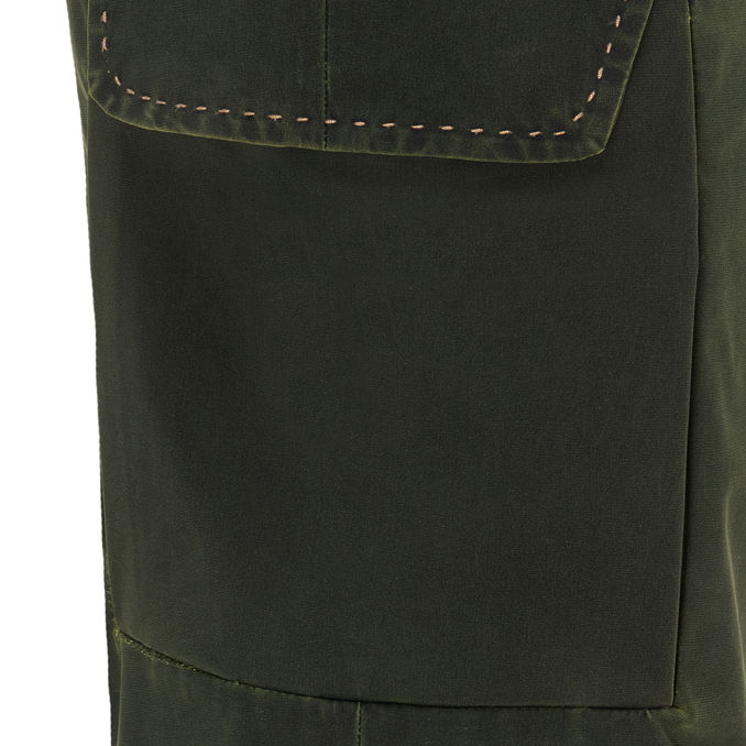 BERMUDA TECHNO CARGO Uomo Verde Acido