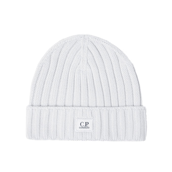 BERRETTO IN LANA CON LOGO Uomo Sand Shell