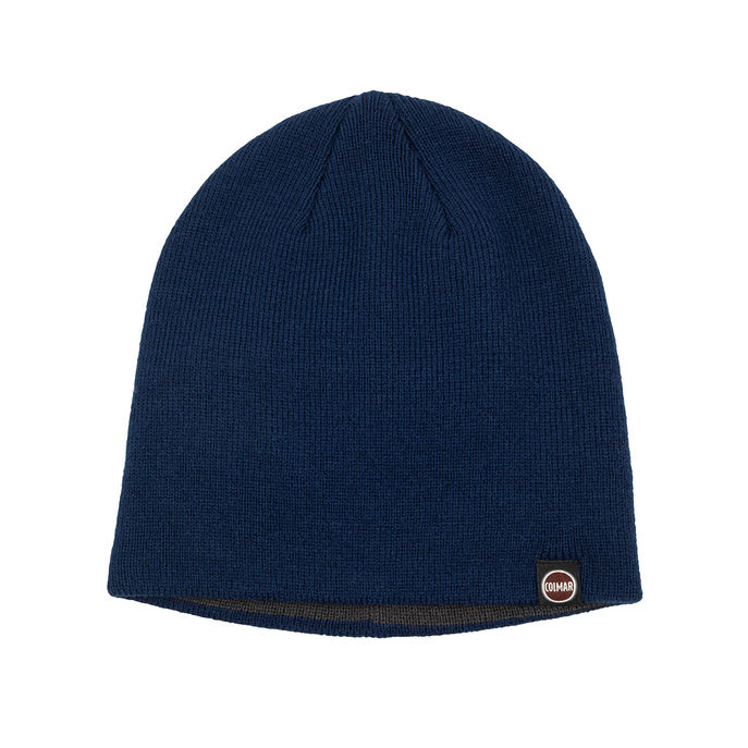 BERRETTO IN MAGLIA RASATA BICOLORE Uomo Skipper Vulcan