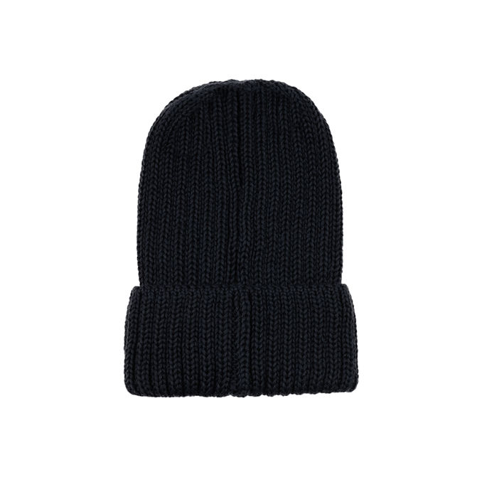 BERRETTO MISTO LANA Uomo Navy