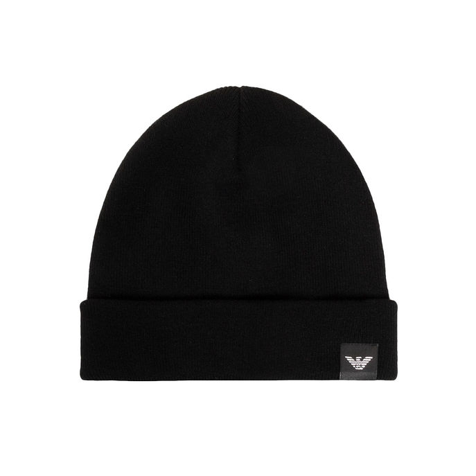 BERRETTO MISTO LANA Uomo Nero