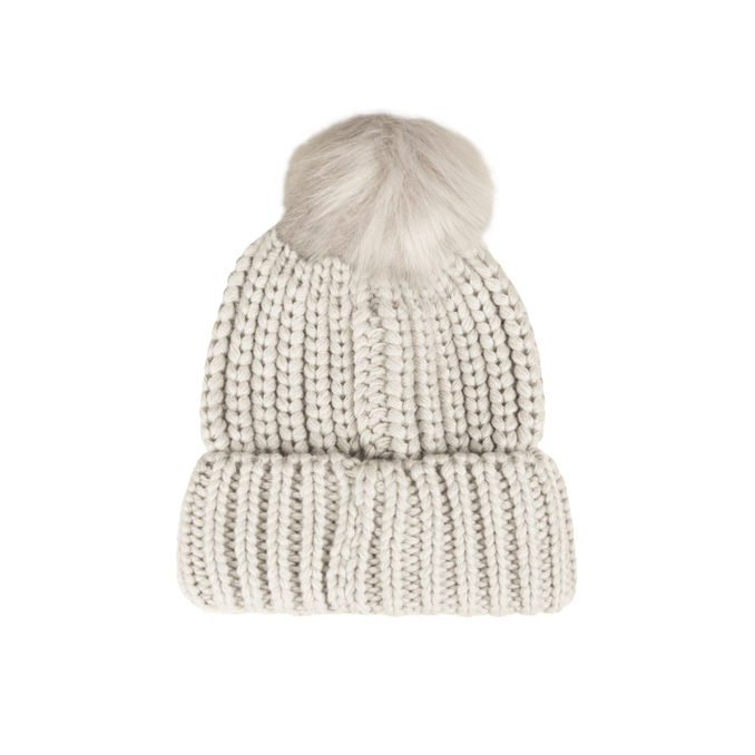 BERRETTO SALTBURN MAGLIA LARGA A COSTE Donna Ice White 
