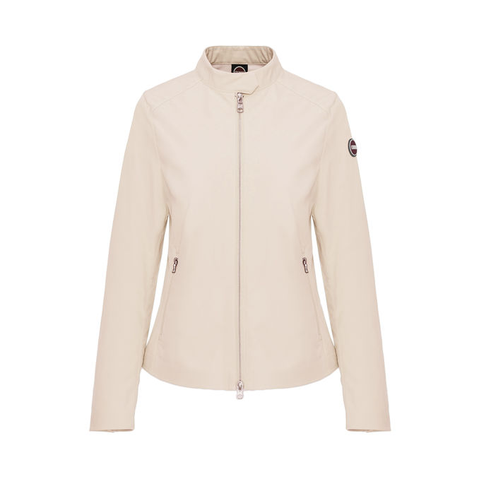 BIKER SOFTSHELL Donna Porcelain