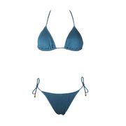 BIKINI CON TRIANGOLO E SLIP CON LACCETTI  BIKINI CON TRIANGOLO E SLIP CON LACCETTI