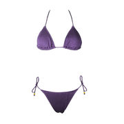 BIKINI CON TRIANGOLO E SLIP CON LACCETTI  BIKINI CON TRIANGOLO E SLIP CON LACCETTI