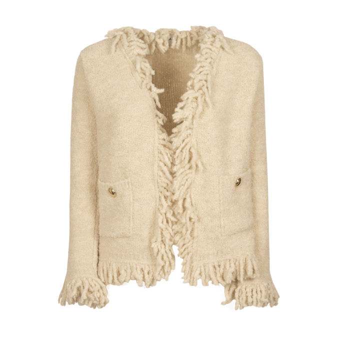 BLAZER GASTONE Donna Beige