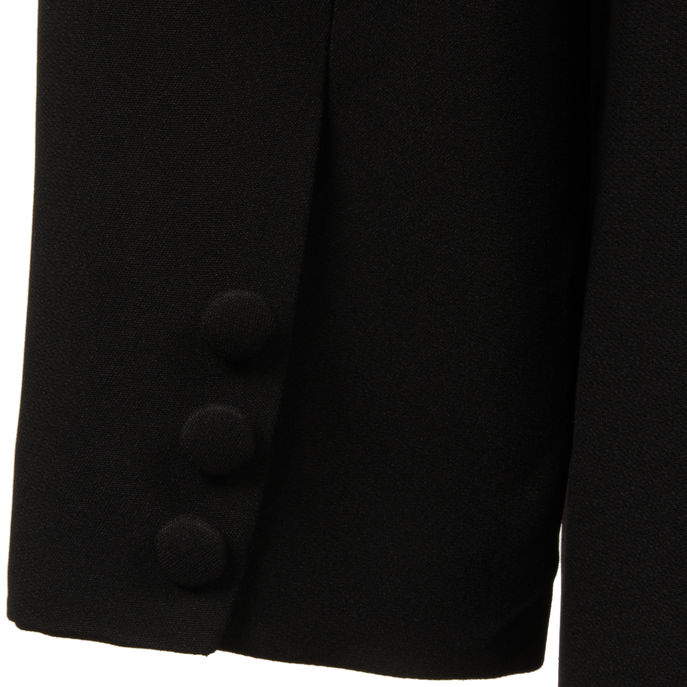 BLAZER IN CREPE Donna Nero