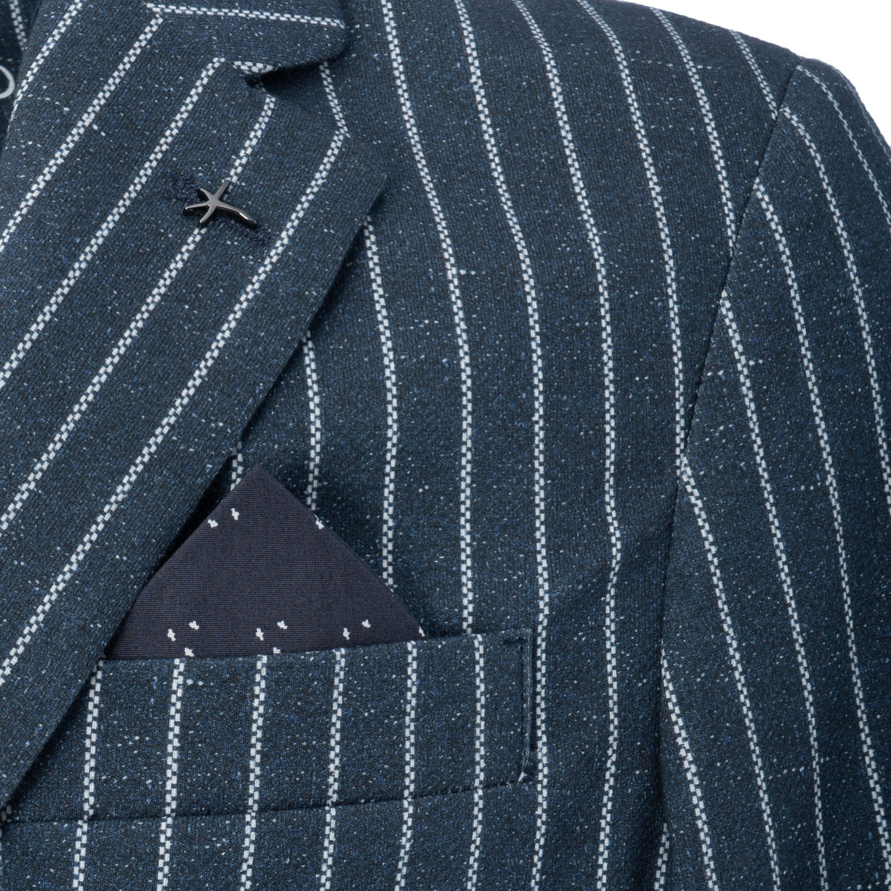 Blu Farfetch Uomo Abbigliamento Cappotti e giubbotti Giacche Blazer Blazer gessato 