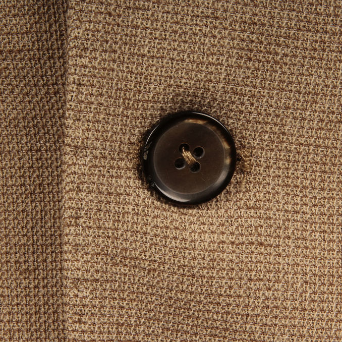 BLAZER JERSEY MELANGE Uomo Beige