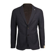 BLAZER JERSEY MELANGE Uomo Blu Avio BLAZER JERSEY MELANGE Uomo Blu Avio