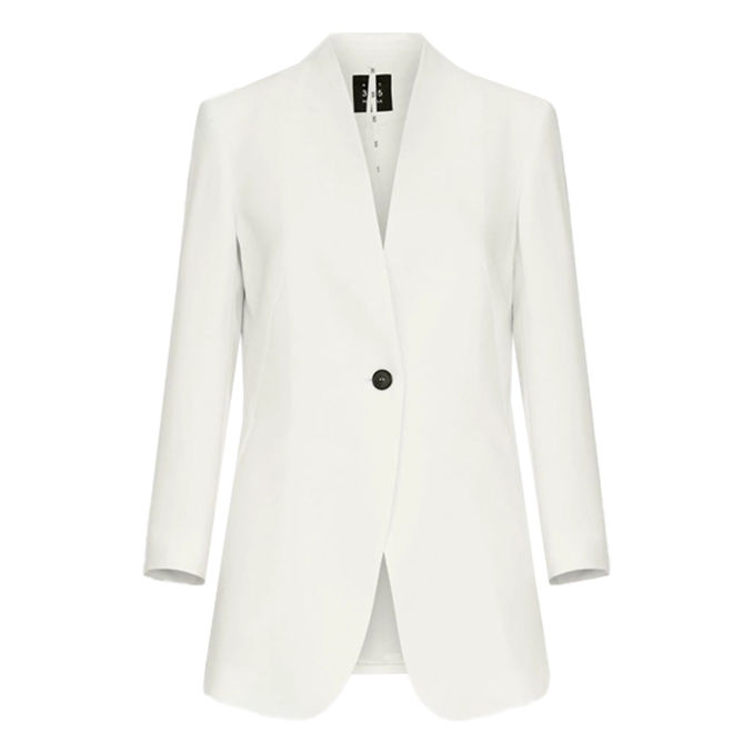 BLAZER MILLA Donna Bianco Lana
