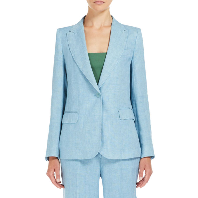 BLAZER NALUT Donna Acqua Delave