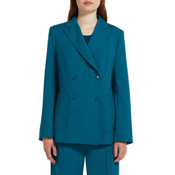 BLAZER NERVOSO Donna Iris Blue