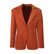 BLAZER SLIM FRESCO DI LANA Donna Tabacco BLAZER SLIM FRESCO DI LANA Donna Tabacco
