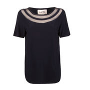 BLUSA INSERTO TULLE BLUSA INSERTO TULLE