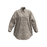 BLUSA ROB CON STAMPA IN MUSSOLA Donna Avorio BLUSA ROB CON STAMPA IN MUSSOLA Donna Avorio