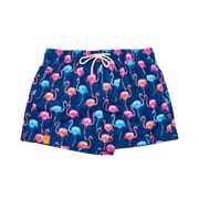 BOARDSHORT CON FANTASIA FENICOTTERI Uomo Navy Arancione BOARDSHORT CON FANTASIA FENICOTTERI Uomo Navy Arancione