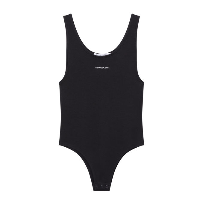 BODY IN COTONE BIOLOGICO Donna CK Black