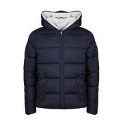 BOMBER CON CAPPUCCIO FISSO RECYCLED Uomo Blu navy grigio BOMBER CON CAPPUCCIO FISSO RECYCLED Uomo Blu navy grigio