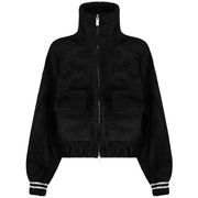 BOMBER EFFETTO PELLICCIA CON ZIP BOMBER EFFETTO PELLICCIA CON ZIP