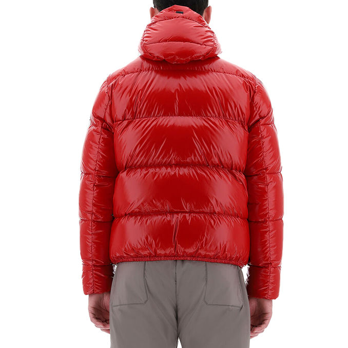 BOMBER IN GLOSS Uomo Barolo